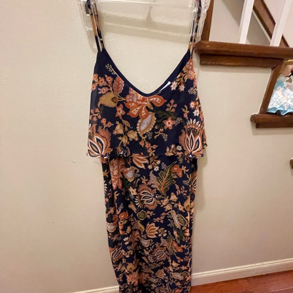 MOTHERHOOD Maternity Floral Maxi Dress Size X-LARGE - Picture 2 of 8